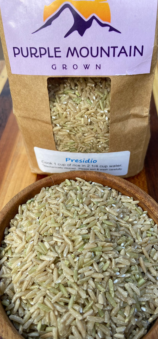 Rice – Purple Mountain Grown